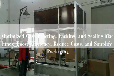 Optimized Case Erecting, Packing, and Sealing Machines: Boost Efficiency, Reduce Costs, and Simplify Packaging