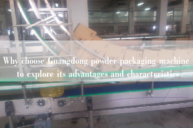 Why choose Guangdong powder packaging machine to explore its advantages and characteristics