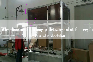 Why choosing Shandong palletizing robot for recycling is a wise decision